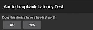 audio loopback latency