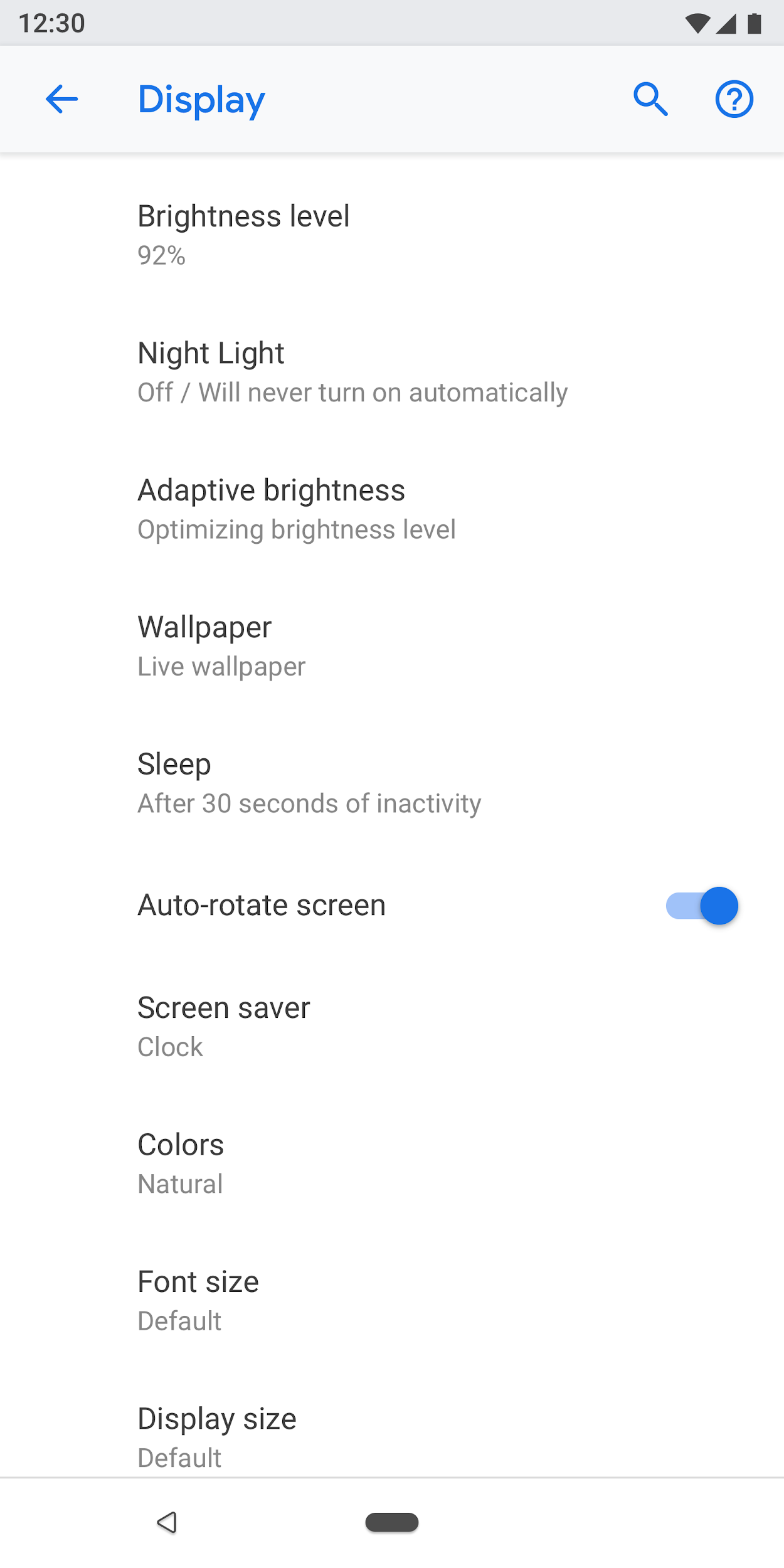 Android settings что это за программа