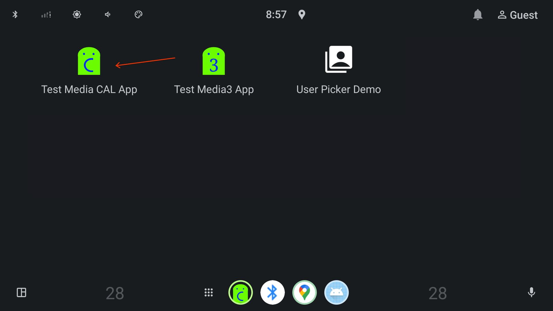 Menguji Aplikasi CAL Media di Peluncur Mobil