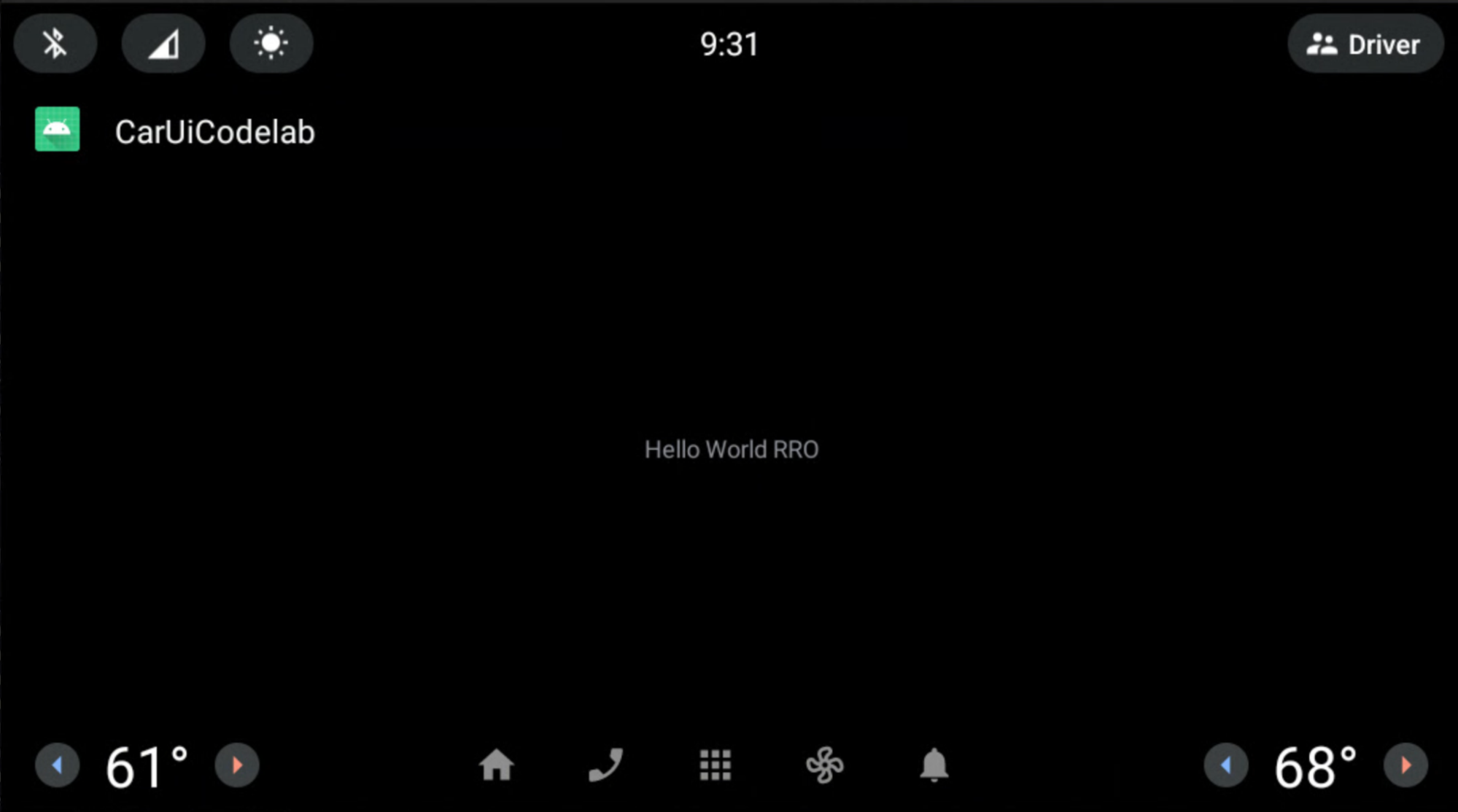 Hello World RRO!