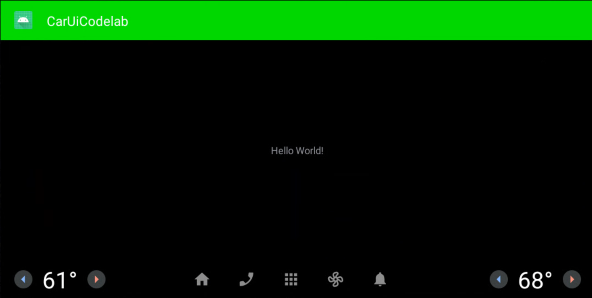 새로운 툴바 배경 색상