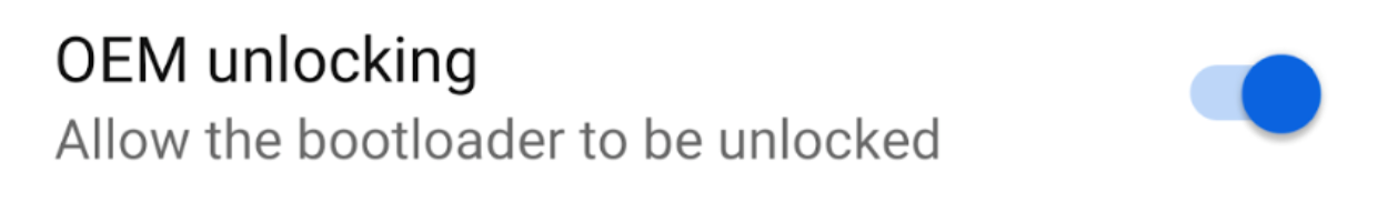 OEM kilit açma