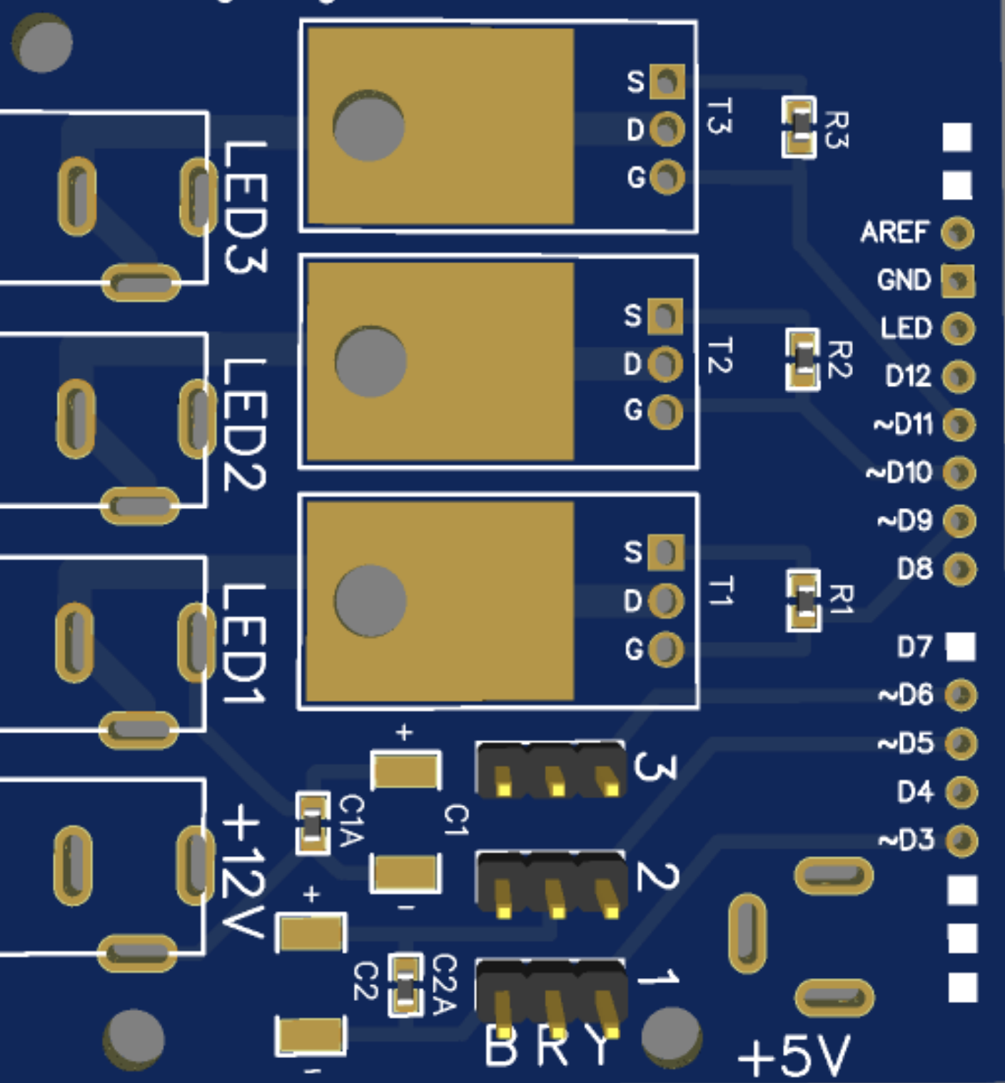 Arduino-Shield Rev. 2.0