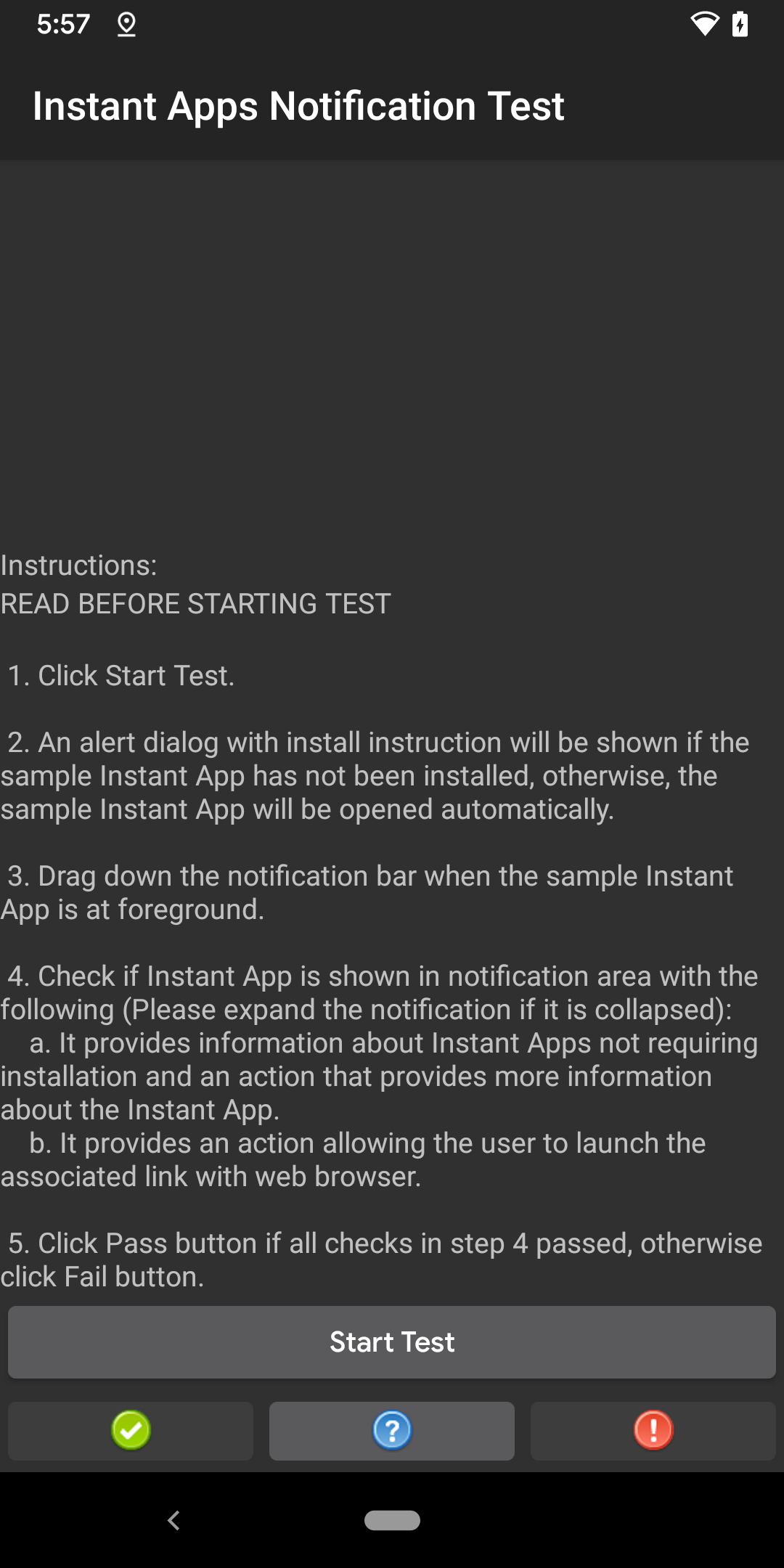 Bắt đầu kiểm thử