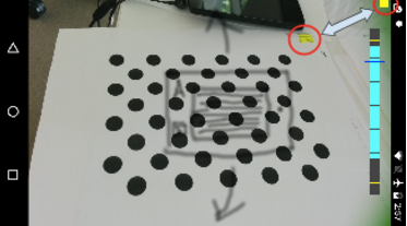 Testar o posicionamento do padrão