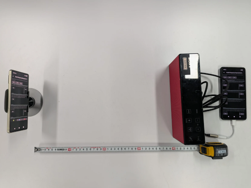 appareil soumis aux tests