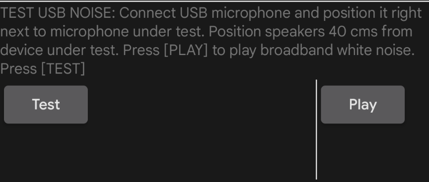Esecuzione del test in corso…