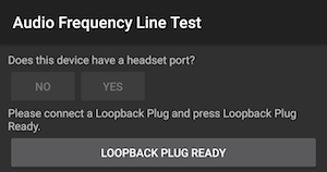 plugue de loopback pronto