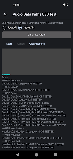 Audio data path usb ready