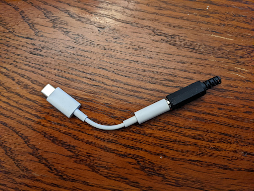 USB - analog kulaklık adaptörü