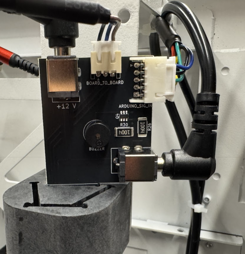 Installazione della barra LED con le connessioni