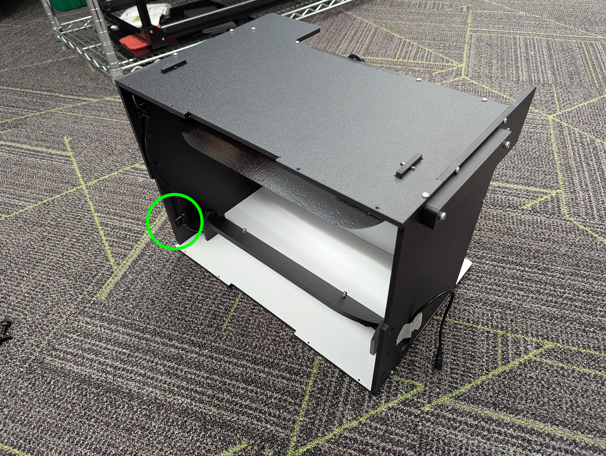 Modular Retrofit relocate
cable