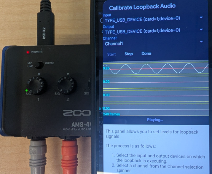 Procedimento de calibragem do Zoom AMS-44