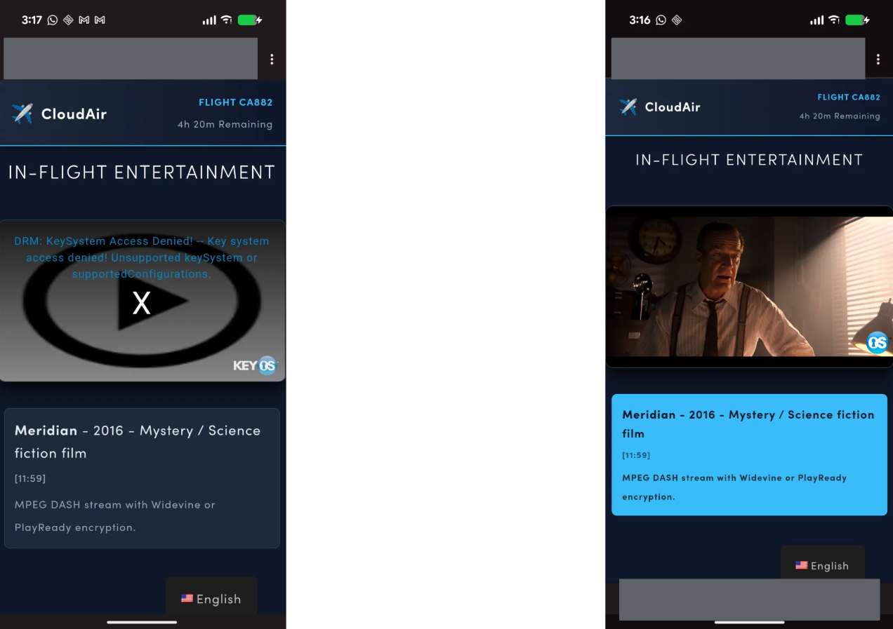 تشغيل الفيديو من خلال مدخل مشروط الوصول إليه
