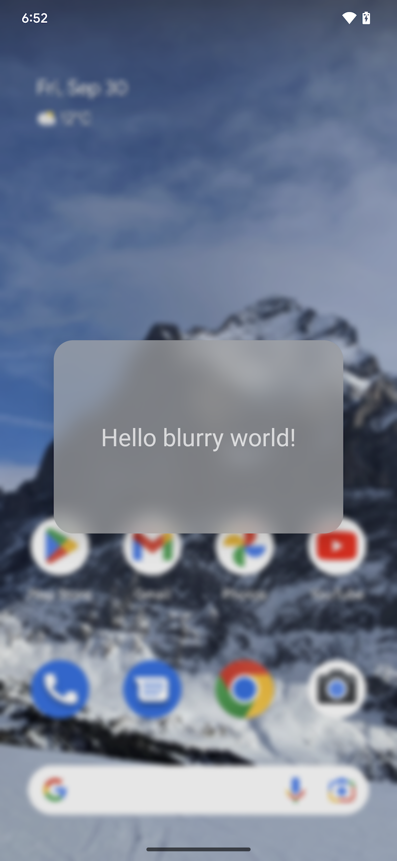 التمويه في الخلفية وتمويه الخلفية