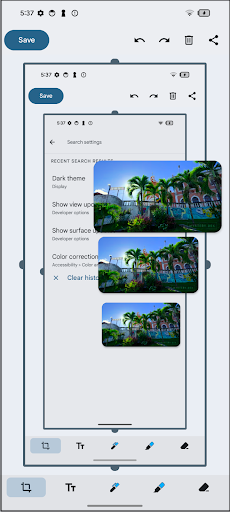 Exemple 2 dans Android 15qpr