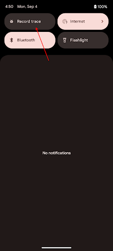 quick_setting_winscope Menu de configurações rápidas com "Gravar rastreamento"