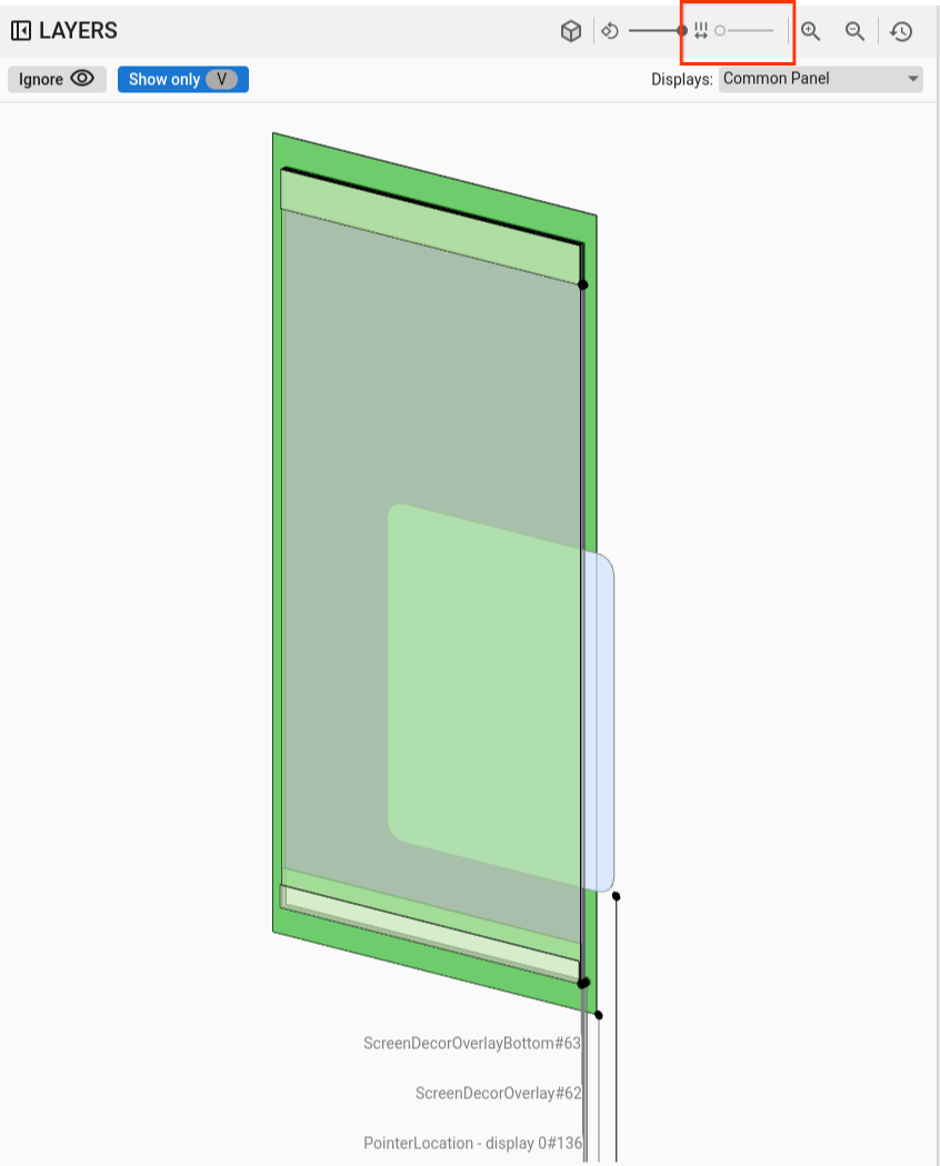 Rectangle spacing