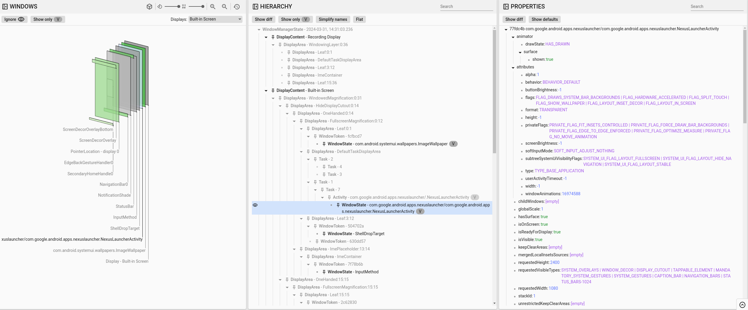 مدیر پنجره windowmanager