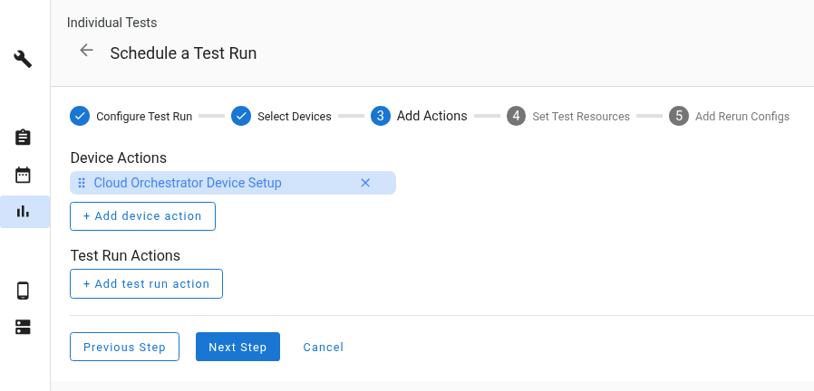 Automatic Device Actions