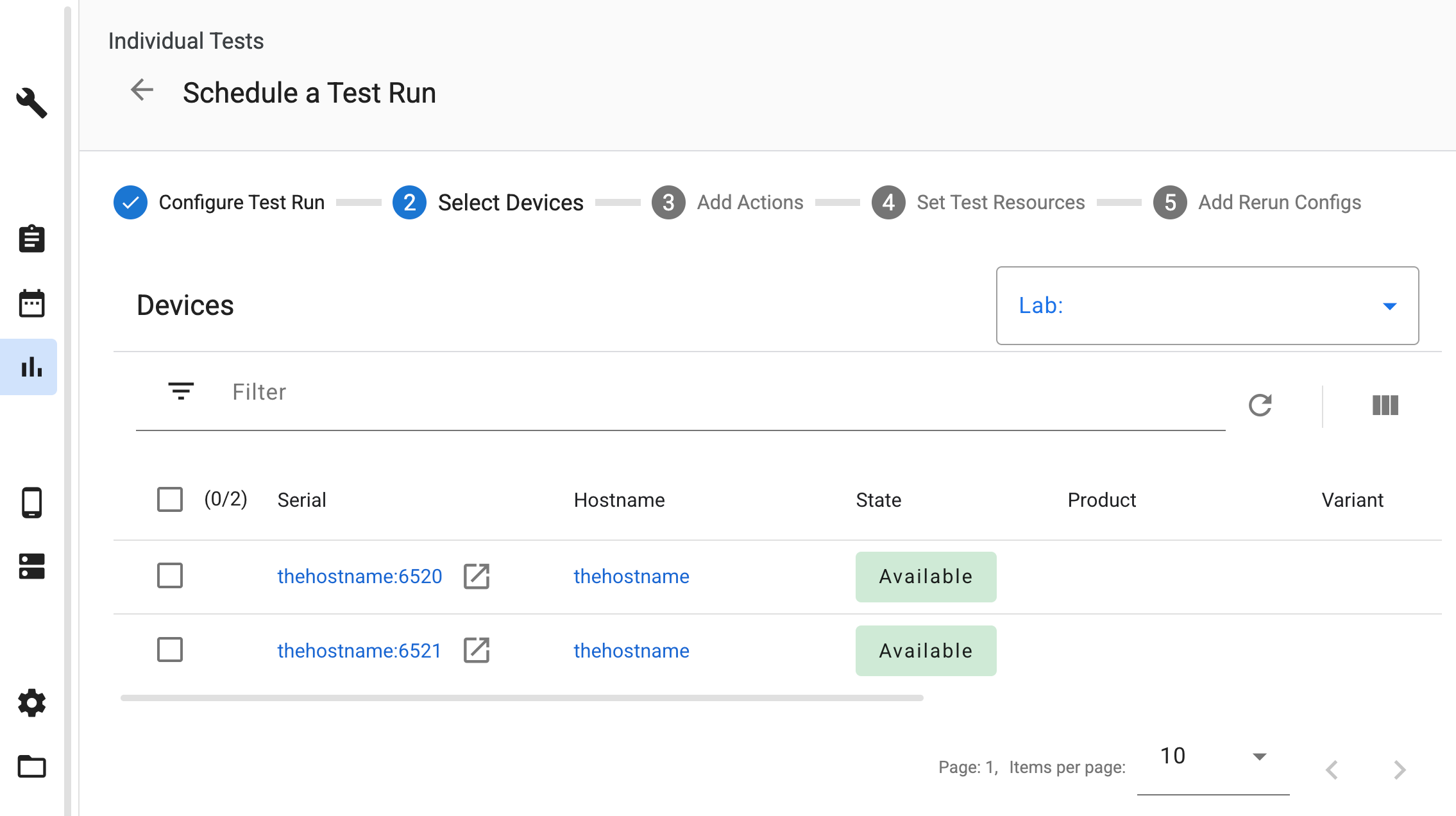 Select Cloud-Orchestrated Devices