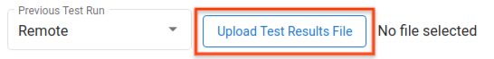 Exécuter le test précédent à distance