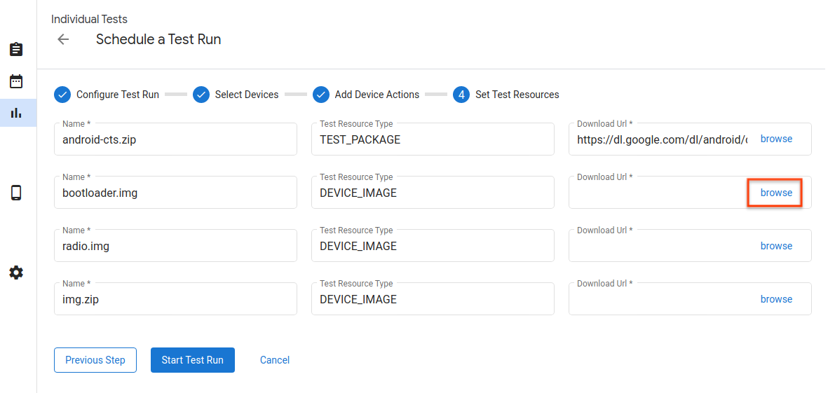 टेस्टिंग के संसाधन
