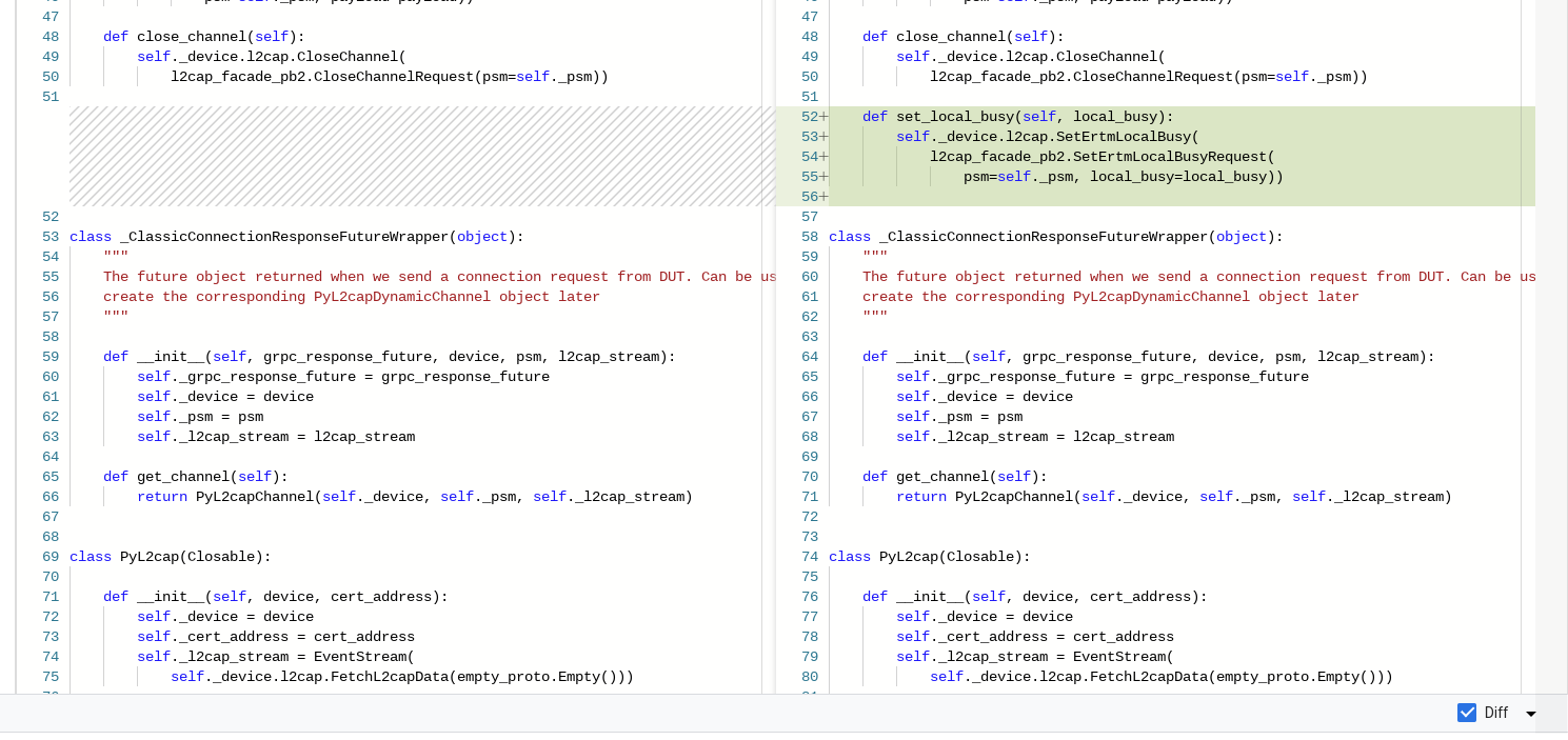 查看檔案差異